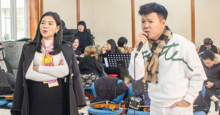 "Cháy vé" trước 2 tuần diễn ra liveshow Quê hương, Vũ Thắng Lợi và khách mời hào hứng luyện tập