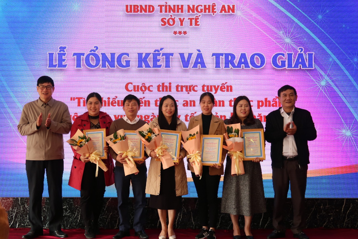 Hơn 64 nghìn lượt người tham gia cuộc thi trực tuyến tìm hiểu kiến thức an toàn thực phẩm tại Nghệ An- Ảnh 2. Hơn 64 nghìn lượt người tham gia cuộc thi trực tuyến tìm hiểu kiến thức an toàn thực phẩm tại Nghệ An- Ảnh 2.