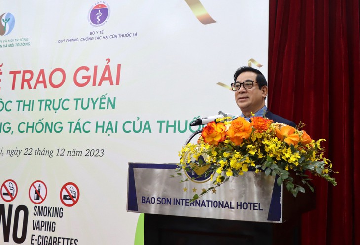Gần 14.000 người tham dự cuộc thi trực tuyến 'Tìm hiểu Luật Phòng, chống tác hại của thuốc lá'- Ảnh 2.