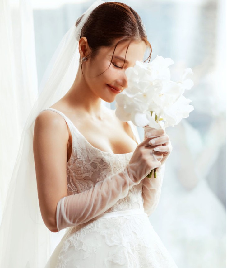 Toàn cảnh đám cưới Diễm My 9X: Không gian trang trí đẹp như cổ tích, bất ngờ nhất là biểu hiện của chồng doanh nhân- Ảnh 10.