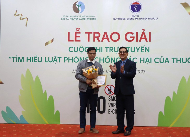 Gần 14.000 người tham dự cuộc thi trực tuyến 'Tìm hiểu Luật Phòng, chống tác hại của thuốc lá'- Ảnh 4.