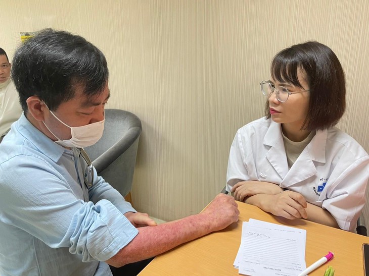 BV Da liễu Trung ương hỗ trợ y tế cơ sở lập phòng khám chuyên đề vảy nến- Ảnh 3.