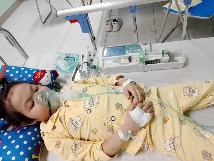 MS 897: Sự sống mong manh của bé gái 6 tuổi mắc bệnh nặng, cha mẹ không còn sức lo tiền thuốc thang- Ảnh 1. MS 897: Sự sống mong manh của bé gái 6 tuổi mắc bệnh nặng, cha mẹ không còn sức lo tiền thuốc thang- Ảnh 1.
