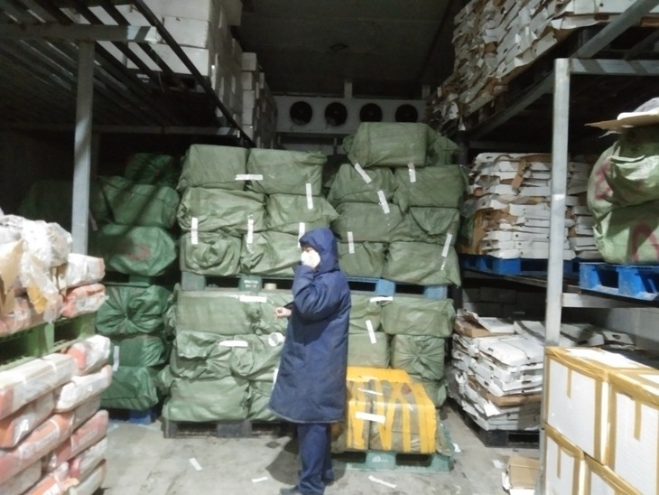 Tạm giữ gần 25 tấn nội tạng động vật đông lạnh không hạn sử dụng, không nguồn gốc - Ảnh 1. Tạm giữ gần 25 tấn nội tạng động vật đông lạnh không hạn sử dụng, không nguồn gốc - Ảnh 1.