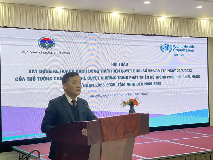 Già hoá dân số, mô hình bệnh tật kép... khiến nhu cầu phục hồi chức năng tăng- Ảnh 1. Già hoá dân số, mô hình bệnh tật kép... khiến nhu cầu phục hồi chức năng tăng- Ảnh 1.