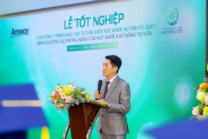 Lễ tốt nghiệp Tư vấn viên Sức khỏe Dinh dưỡng Nutrilite 2023- Ảnh 3.