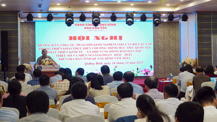 Quảng Bình hướng dẫn, trao đổi kinh nghiệm để thực hiện tốt Chương trình MTQG 1719- Ảnh 1.