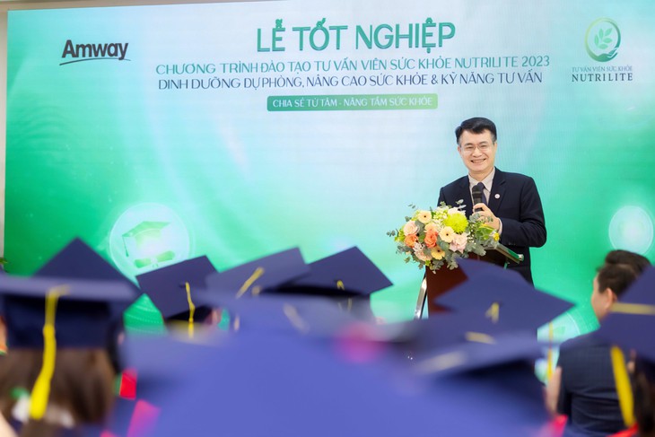 Lễ tốt nghiệp Tư vấn viên Sức khỏe Dinh dưỡng Nutrilite 2023- Ảnh 2.