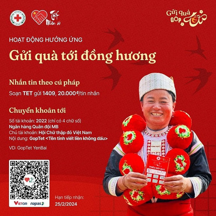 1,2 triệu người nghèo, có hoàn cảnh khó khăn được đón Tết đủ đầy nhờ chiến dịch 'Gửi quà - Góp Tết'- Ảnh 1.