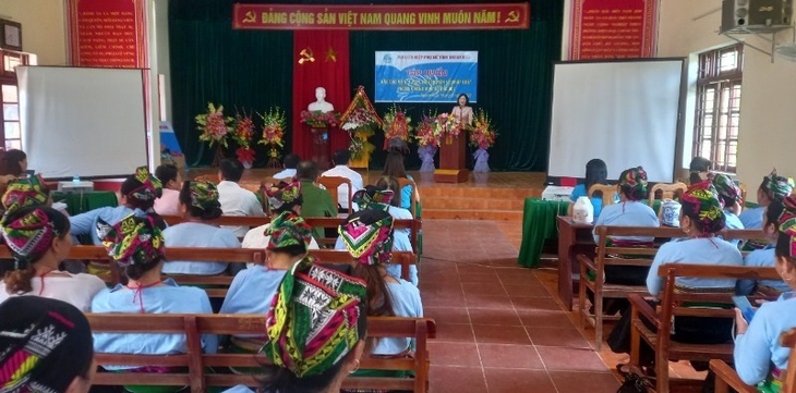 Dự án 8, Chương trình MTQG 1719 tạo những kết quả khả quan về bình đẳng giới vùng đồng bào DTTS- Ảnh 1.