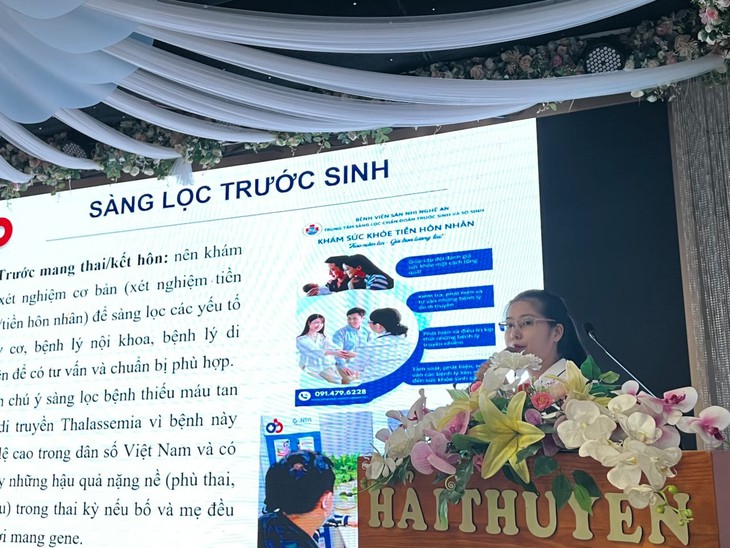 Tập huấn kỹ năng truyền thông giảm thiểu số ca mắc bệnh Thalassemia- Ảnh 1.