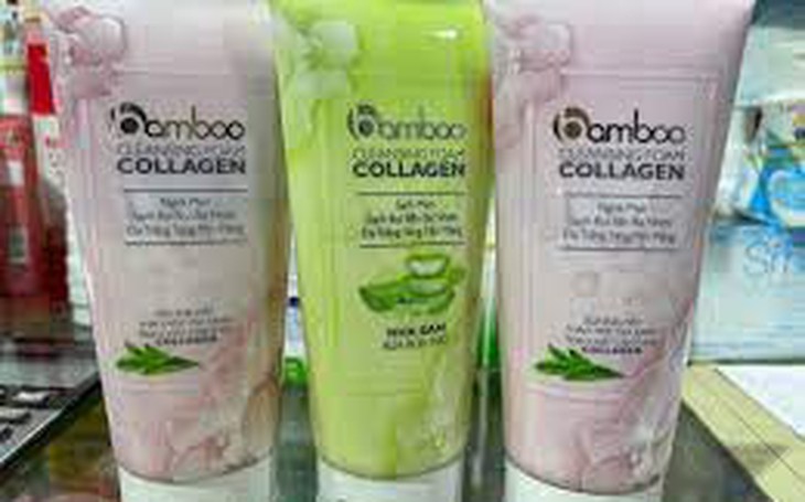 Thu hồi lô mỹ phẩm Bamboo Clearsing Foam Collagen