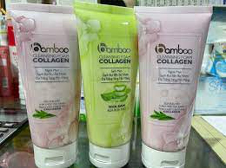 Thu hồi lô mỹ phẩm Bamboo Clearsing Foam Collagen - Ảnh 1.