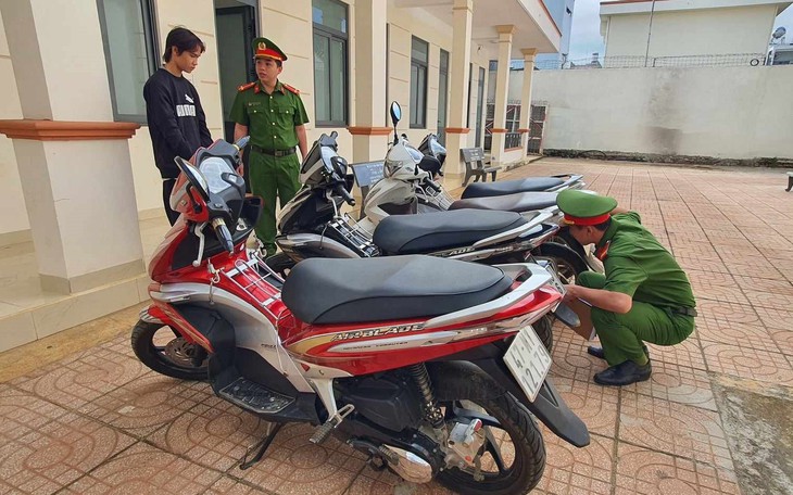 Thanh niên 18 tuổi có 6 lần trộm cắp xe máy trong 10 ngày