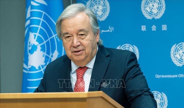 Thông điệp Năm mới 2024 'xây dựng lại niềm tin và hy vọng' của Tổng thư ký LHQ- Ảnh 1. Thông điệp Năm mới 2024 'xây dựng lại niềm tin và hy vọng' của Tổng thư ký LHQ- Ảnh 1.