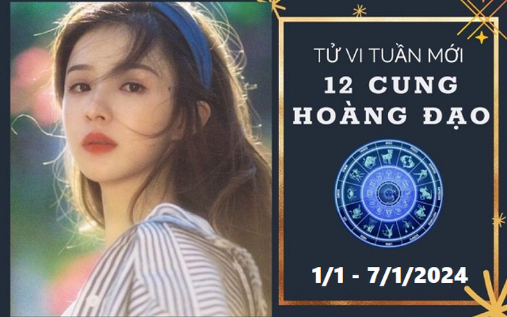 Tử vi tuần mới 12 cung hoàng đạo từ 1/1 - 7/1/2024: Song Tử thuận lợi, Thiên Bình ấn tượng
