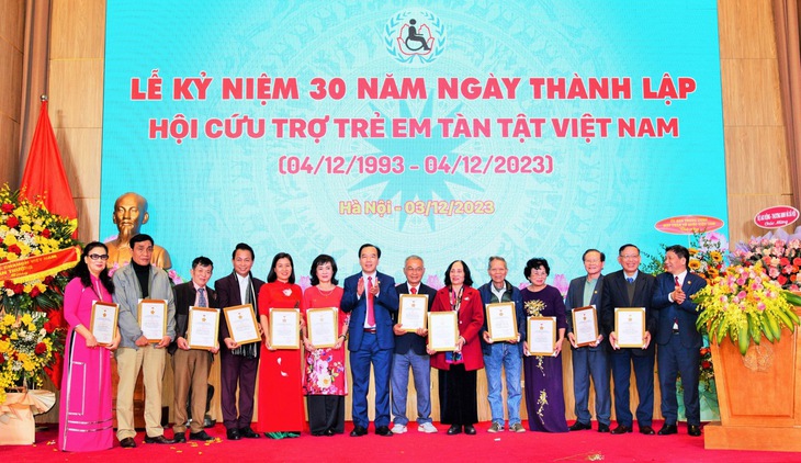 Kỷ niệm 30 năm thành lập Hội Cứu trợ trẻ em tàn tật Việt Nam- Ảnh 3. Kỷ niệm 30 năm thành lập Hội Cứu trợ trẻ em tàn tật Việt Nam- Ảnh 3.