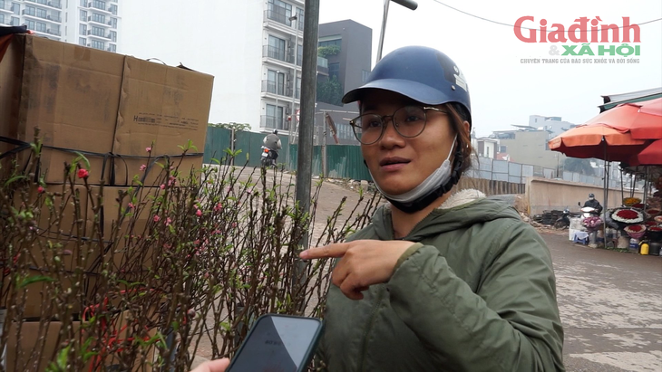 Hà Nội: Hoa đào đắt đỏ, gia đình khá giả chọn mua online chơi Tết Dương lịch, xe ôm kiếm bộn tiền- Ảnh 3. Hà Nội: Hoa đào đắt đỏ, gia đình khá giả chọn mua online chơi Tết Dương lịch, xe ôm kiếm bộn tiền- Ảnh 3.