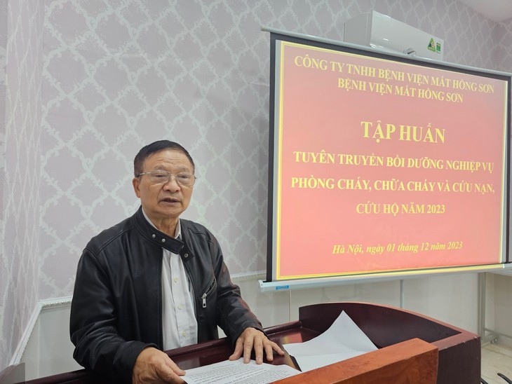 Chủ động phòng chống cháy nổ, cứu hộ cứu nạn tại cơ sở y tế- Ảnh 2.