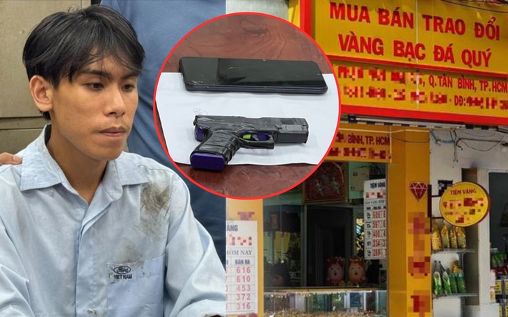 2 thanh niên giả danh công an, dùng súng nhựa cướp tài sản của người dân- Ảnh 2.