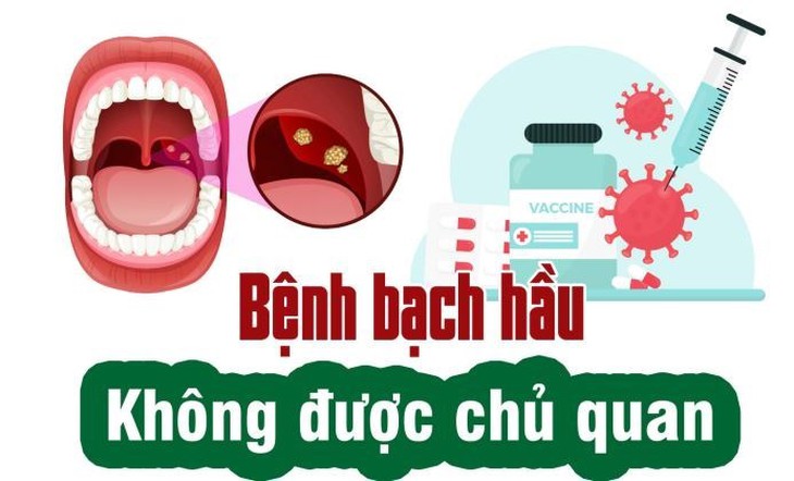 Bạch hầu là bệnh truyền nhiễm, hay gặp ở trẻ độ tuổi dưới 15. Bệnh dễ lây lan và thành dịch nếu không được tiêm chủng và tiêm mũi nhắc lại. Ảnh minh họa