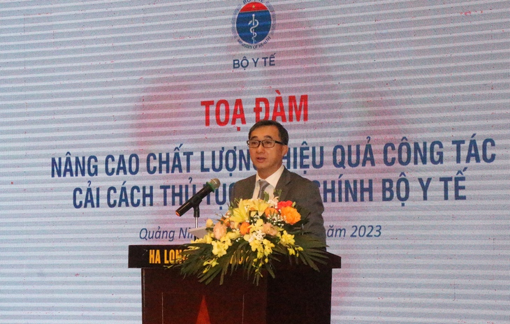 Cần điều chỉnh, làm tốt hơn nữa việc nâng cao hiệu quả cải cách thủ tục hành chính Bộ Y tế- Ảnh 1.