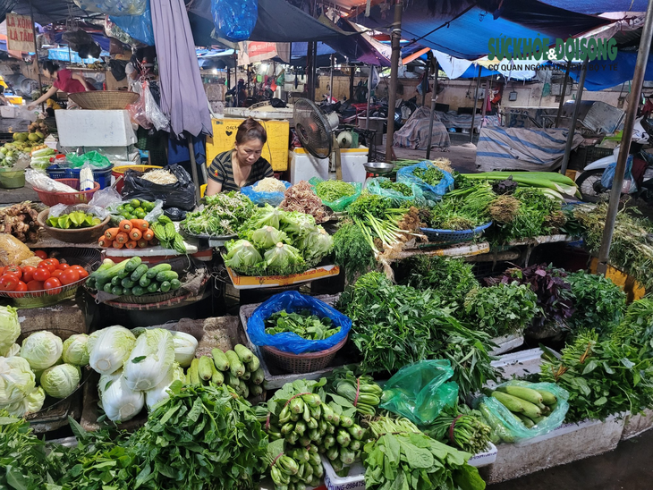 Hà Nội: Kiểm tra ngẫu nhiên mẫu thực phẩm tại chợ dân sinh để kiểm soát an toàn thực phẩm- Ảnh 3. Hà Nội: Kiểm tra ngẫu nhiên mẫu thực phẩm tại chợ dân sinh để kiểm soát an toàn thực phẩm- Ảnh 3.