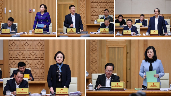 Đề ra các nhiệm vụ, giải pháp cho năm 2024 phải trọng tâm, trọng điểm và khả thi- Ảnh 4. Đề ra các nhiệm vụ, giải pháp cho năm 2024 phải trọng tâm, trọng điểm và khả thi- Ảnh 4.