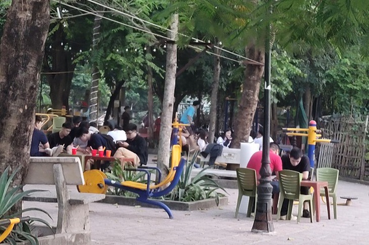 Sẽ sớm xử lý việc lấn chiếm đất công viên hồ Cần - Ảnh 1.