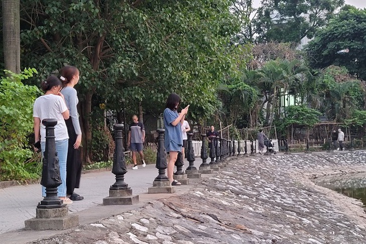 Sẽ sớm xử lý việc lấn chiếm đất công viên hồ Cần - Ảnh 3.