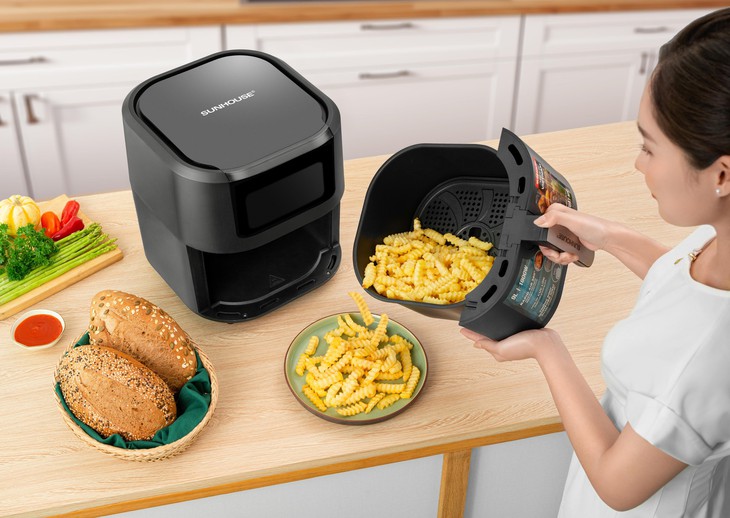 Ưu việt nồi chiên không dầu Việt Nam tiêu chuẩn Mỹ- Ảnh 2.