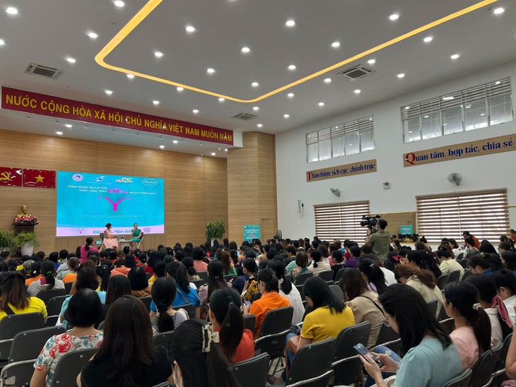 Tầm soát ung thư cổ tử cung ngay hôm nay cùng chiến dịch "Để Cổ nói" và Hội Liên hiệp Phụ nữ các địa phương- Ảnh 2. Tầm soát ung thư cổ tử cung ngay hôm nay cùng chiến dịch "Để Cổ nói" và Hội Liên hiệp Phụ nữ các địa phương- Ảnh 2.