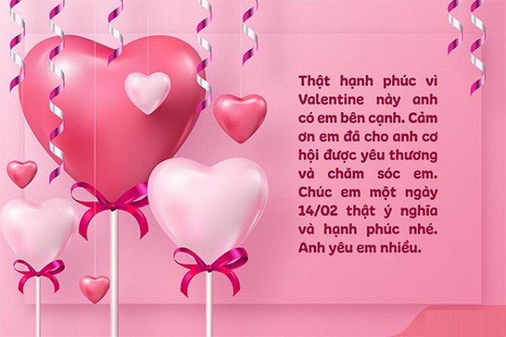 Những lời chúc ngày Valentine 14/2 hay, ý nghĩa và ngọt ngào nhất 2023 - Ảnh 4. Những lời chúc ngày Valentine 14/2 hay, ý nghĩa và ngọt ngào nhất 2023 - Ảnh 4.