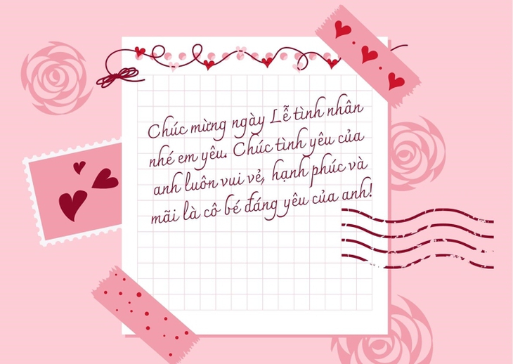Những mẫu thiệp Valentine 14/2 online đẹp nhất tặng người yêu - Ảnh 8.