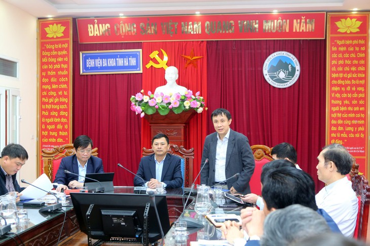 Giúp người bệnh được sử dụng dịch vụ y tế của tuyến trên ngay tại tuyến dưới - Ảnh 1. Giúp người bệnh được sử dụng dịch vụ y tế của tuyến trên ngay tại tuyến dưới - Ảnh 1.