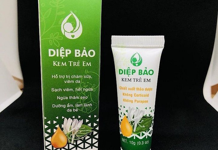 Vì sao sản phẩm "Diệp Bảo - Kem trẻ em" bị thu hồi, tiêu hủy trên toàn quốc? - Ảnh 2. Vì sao sản phẩm "Diệp Bảo - Kem trẻ em" bị thu hồi, tiêu hủy trên toàn quốc? - Ảnh 2.