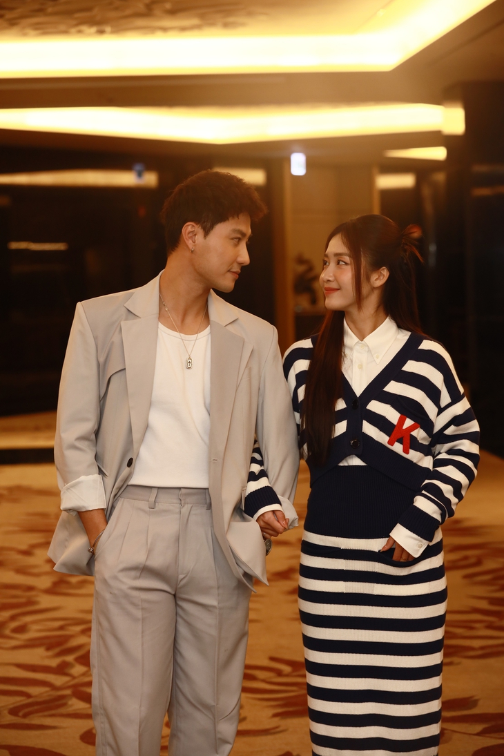Thanh Sơn - Khả Ngân tình tứ khi tái hợp trong phim mới - Ảnh 3.