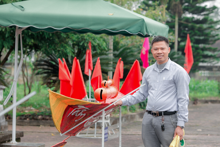 Đẹp mắt điều sáo "khủng" trong lễ hội Hải Thượng Lãn Ông - Ảnh 8.