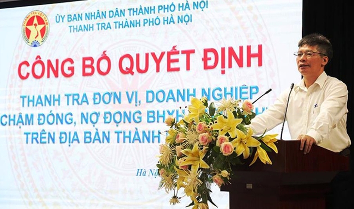 Hà Nội lập 3 tổ thanh tra hơn 100 doanh nghiệp chậm đóng, nợ đọng BHXH, BHYT  - Ảnh 1.