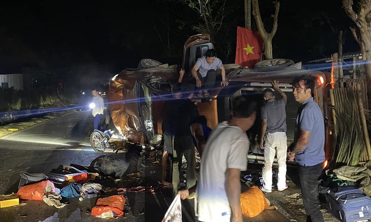 Thiếu niên thứ 4 tử vong trong vụ tai nạn liên hoàn ở Điện Biên - Ảnh 2.