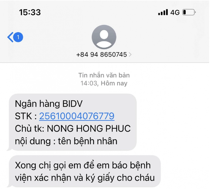 Bị lừa 200 triệu đồng sau cuộc gọi 'con bị ngã từ tầng 3' - Ảnh 1.