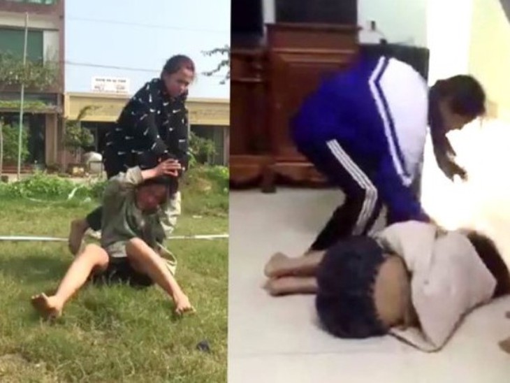 Phụ huynh “rụng rời tay chân” khi xem clip con mình bị đánh hội đồng - Ảnh 1.
