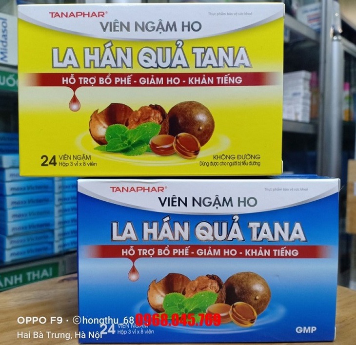 Viên ngậm ho La Hán Quả Tana vi phạm pháp luật về quảng cáo trên một số website - Ảnh 2.