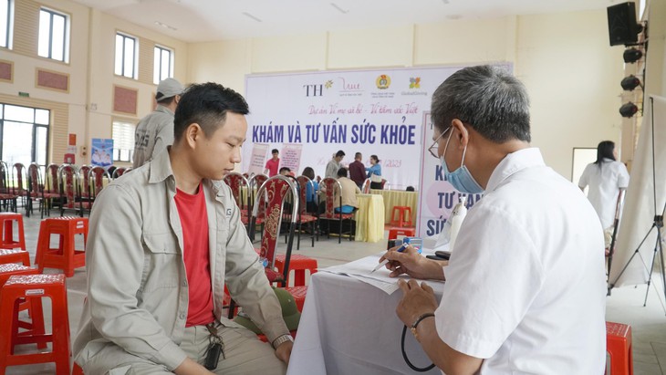 Người lao động được khám sức khỏe miễn phí tại Hà Nam - Ảnh 1.