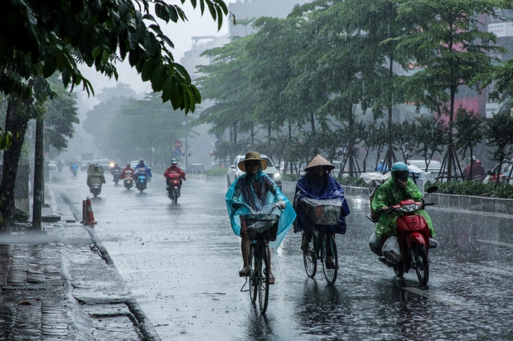 Miền Bắc chuyển mưa dông trước khi đón không khí lạnh - Ảnh 2. Miền Bắc chuyển mưa dông trước khi đón không khí lạnh - Ảnh 2.