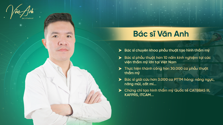 Bác sĩ Văn Anh: "Thẩm mỹ là nghề chữa lành vết thương tâm hồn" - Ảnh 3.