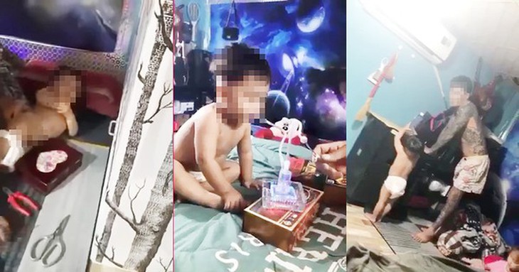 Nóng: Công an đã bắt được cặp đôi 'bạo hành, cho bé trai hút ma túy' ở Hóc Môn - Ảnh 1. Nóng: Công an đã bắt được cặp đôi 'bạo hành, cho bé trai hút ma túy' ở Hóc Môn - Ảnh 1.