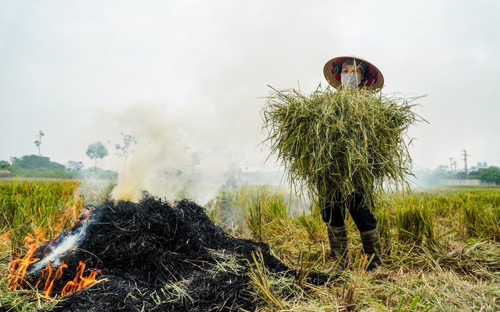 Những hệ luỵ nghiêm trọng từ khói đốt rơm ra: Xử lý thế nào?