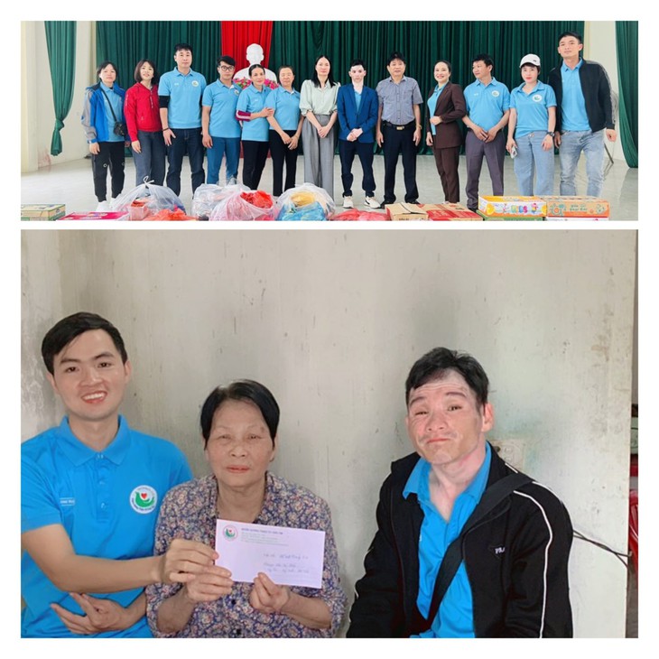 Chàng trai khuyết tật vượt khó làm thiện nguyện: 'Vui khi thấy nụ cười của những người khó khăn' - Ảnh 4. Chàng trai khuyết tật vượt khó làm thiện nguyện: 'Vui khi thấy nụ cười của những người khó khăn' - Ảnh 4.