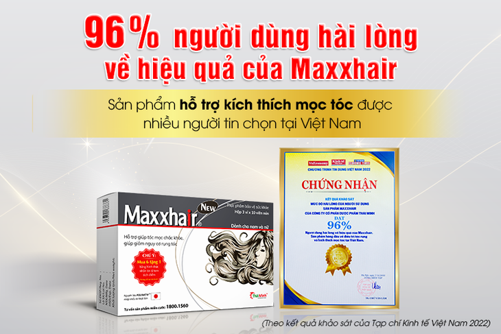 Sản phẩm hỗ trợ dành cho người bị rụng tóc đạt tới 96% hài lòng - Ảnh 3.